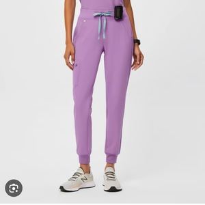 Figs scrub set, size L in lilac